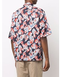 PT TORINO Hawaiian Print Cotton Shirt