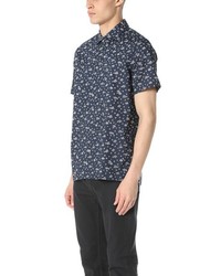 Paul Smith Ps By Short Sleeve Mini Floral Shirt