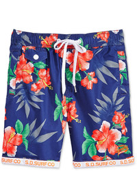 Superdry Honolulu Floral Print Swim Shorts