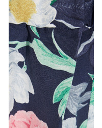 Joie Ysabel Floral Print Silk Shorts