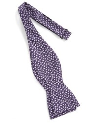 The Tie Bar True Floral Silk Bow Tie