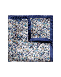 Eton Floral Silk Pocket Square