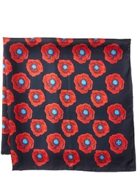Tory Burch Poppy Floral Silk Square Scarf Scarves