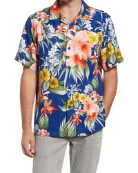 Tommy Bahama Canopy Kaleidoscope Silk Button Up Shirt