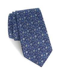 Nordstrom Seddon Floral Silk Cotton Tie