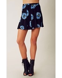Show Me Your Mumu Skater Floral Mini Skirt