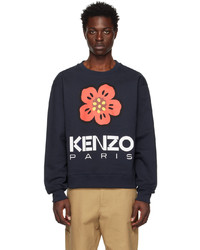 Kenzo Navy Paris Boke Flower Sweatshirt