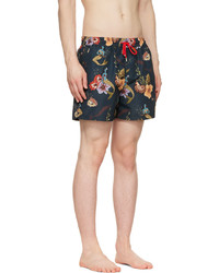 Paul Smith Navy Mermaid Swim Shorts