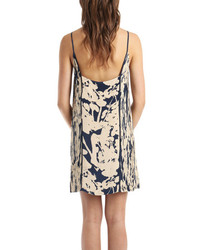 3.1 Phillip Lim Sundress With Pintucked Sides In Navy