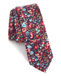 1901 Palermo Floral Cotton Tie