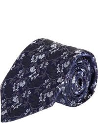 Barneys New York Floral Brocade Tie