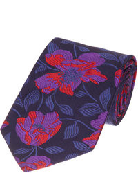 Duchamp Floral Mix Jacquard Tie
