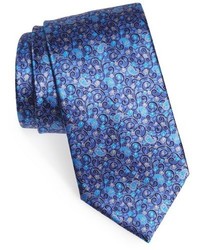 Ermenegildo Zegna Floral Paisley Silk Tie