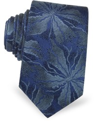 Lanvin Floral Pure Jacquard Silk Narrow Tie