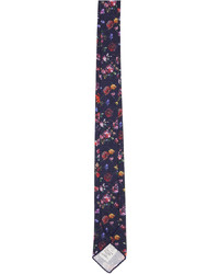 Engineered Garments Navy Floral Tie