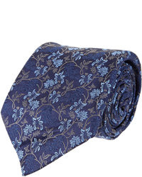 Barneys New York Textured Floral Tie