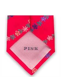 Thomas Pink Maypole Flower Woven Tie