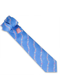 Thomas Pink Maypole Flower Woven Tie