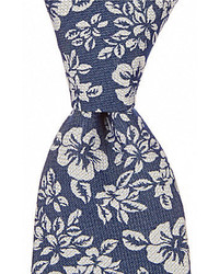 Roundtree & Yorke Trademark Summer Floral Narrow Tie