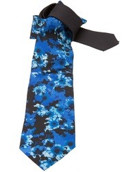 Versace Floral Jacquard Tie