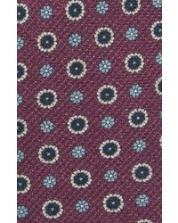 The Tie Bar Floral Medallion Wool Tie