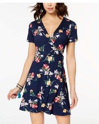 One Clothing Juniors Side Tie Wrap Dress