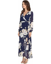 Brigitte Bailey Tilda Floral Print Maxi Wrap Dress