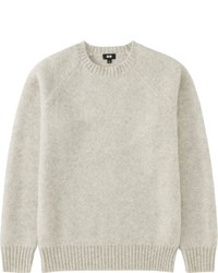 Uniqlo Boiled Wool Crewneck Sweater