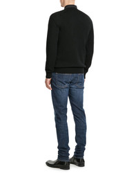 Alexander McQueen Cashmere Pullover With Embellisht