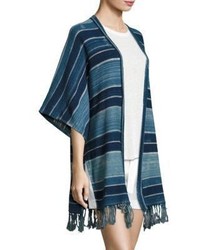Polo Ralph Lauren Fringed Open Front Cardigan