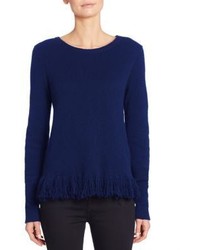 Ralph Lauren Collection Fringe Edge Cashmere Sweater