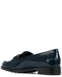 Tod's Double T Fringe Loafers