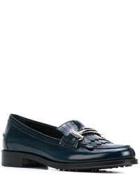 Tod's Double T Fringe Loafers