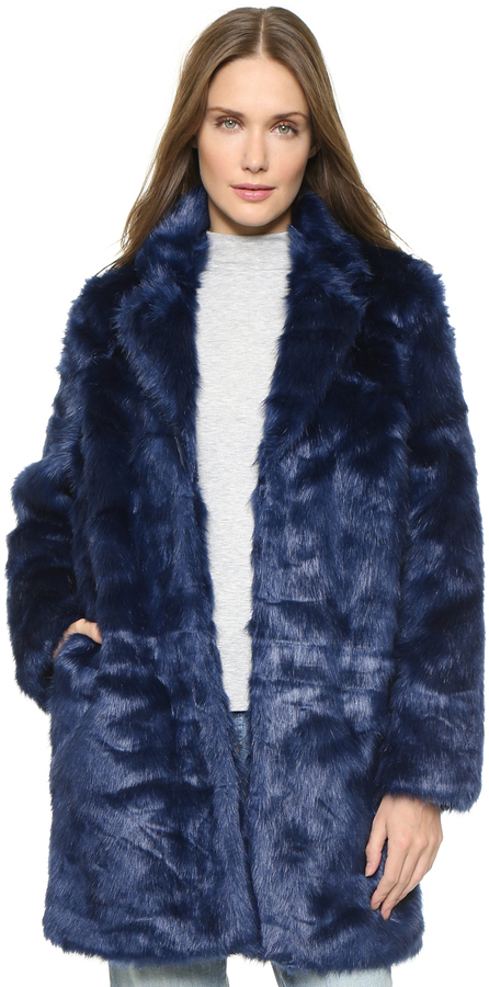 Won Hundred Marian Faux Fur Coat, $385 | shopbop.com | Lookastic