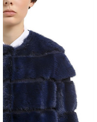Simonetta Ravizza Mink Fur Coat W Detachable Panels
