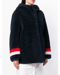 Thom Browne Reversible Hooded Shearling Parka