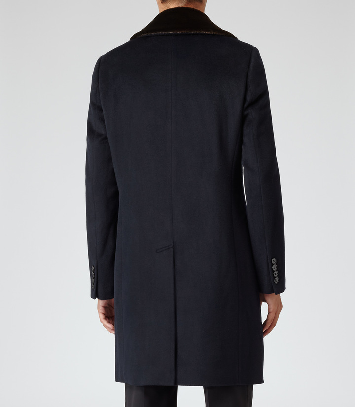 Reiss Brody Shawl Collar Coat, $745 | Reiss | Lookastic
