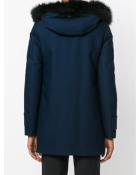 Herno Fur Trim Hooded Coat