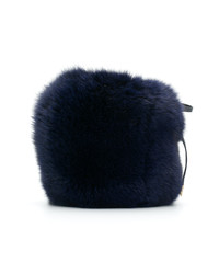 Mr & Mrs Italy Fox Fur Shoulder Bag