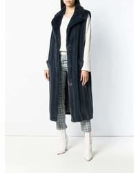 Liska Sleeveless Long Coat