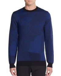 Saks Fifth Avenue Geometric Jacquard Sweater