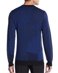Saks Fifth Avenue Geometric Jacquard Sweater