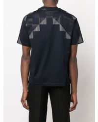 Emporio Armani Geometric Print T Shirt
