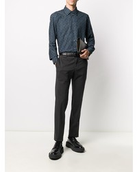 Dell'oglio Geometric Long Sleeve Shirt
