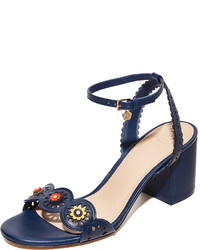 Tory Burch Marguerite Perforated City Sandals