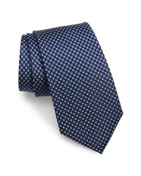 Nordstrom Men's Shop Selway Grid Silk X Long Tie