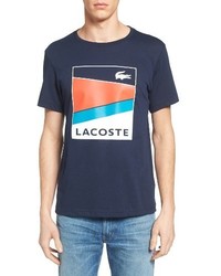 Lacoste Sport Geometric T Shirt