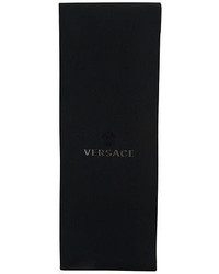 Versace Vhb0913 001 Navy Geometric Woven Silk Tie