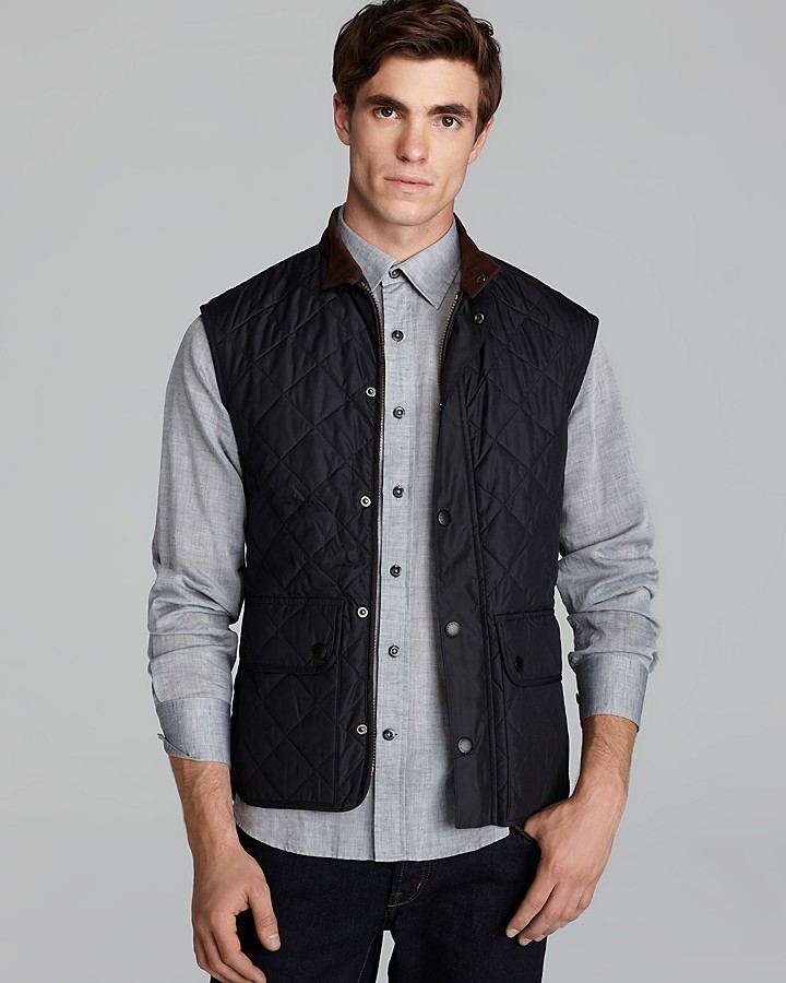 Barbour Lowerdale Quilted Polar Fleece Gilet Vest | Where to buy & how ...