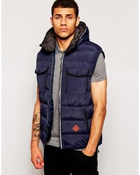 Bellfield Padded Gilet With Hood